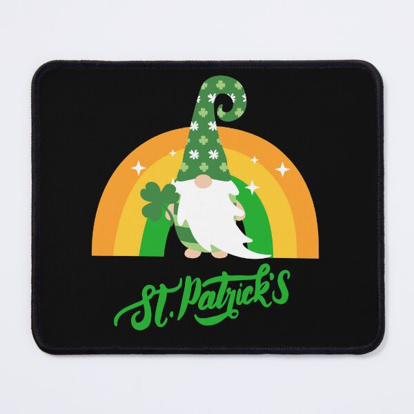 Item preview, Happy St. Patrick's Day! Celebrate with Leprechaun against a rainbow in the color of the Irish flag! designed and sold by UnCoverDesign.