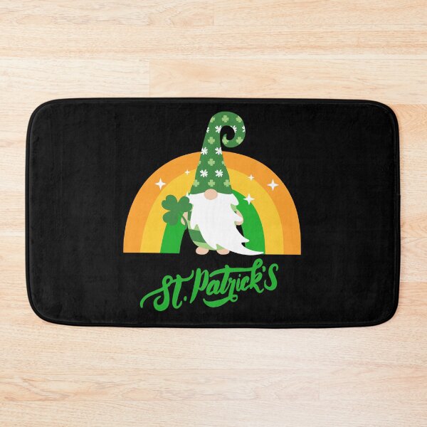 Item preview, Happy St. Patrick's Day! Celebrate with Leprechaun against a rainbow in the color of the Irish flag! designed and sold by UnCoverDesign.