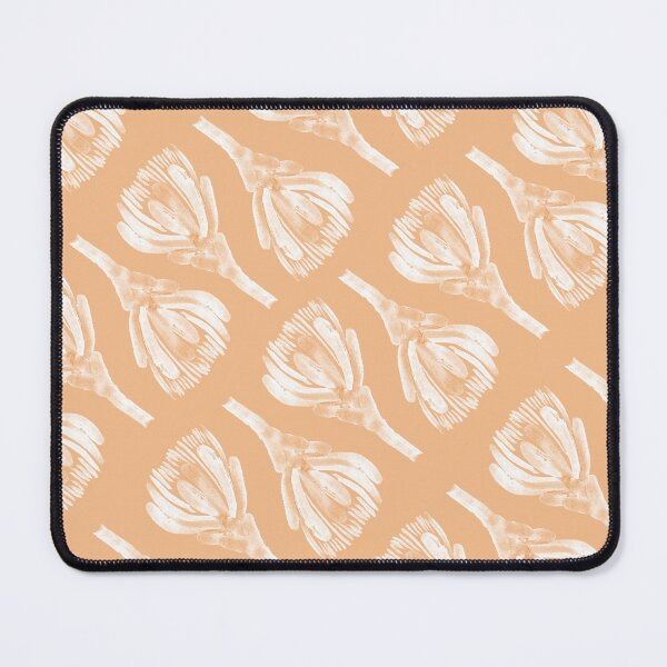 Item preview, Apricot Whispers: Gentle Protea Buds Wind Dance Pattern designed and sold by Jay Dee Dearness.
