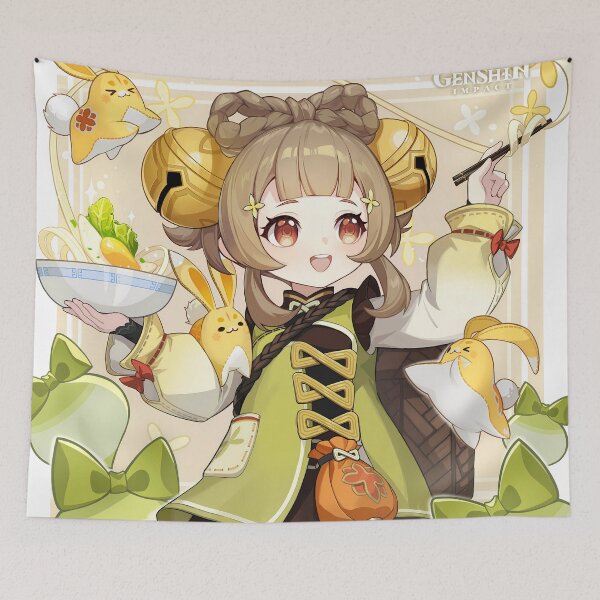 Item preview, Yaoyao Genshin Birthday Art designed and sold by kazatodoesart.