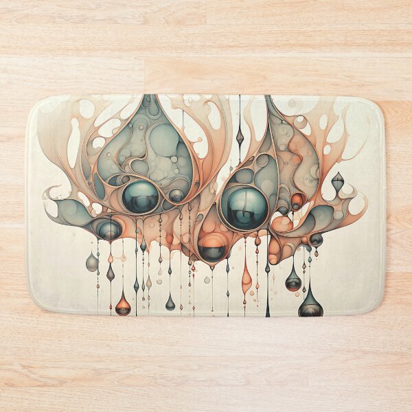 Item preview, Teal Abstract Contemporary designed and sold by FrancemApple.