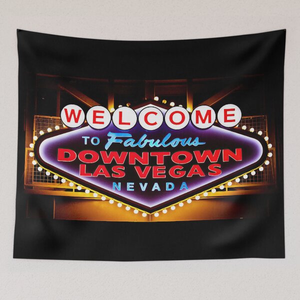 Item preview, Welcome to Fabulous Downtown Las Vegas neon sign designed and sold by Travelways.