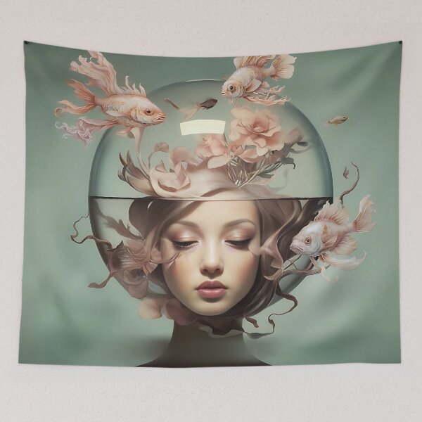 Item preview, Woman and Fish designed and sold by FrancemApple.