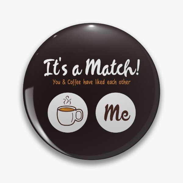 Item preview, It's A Match With Coffee designed and sold by Abhishek Goldar.