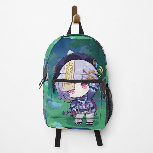 Item preview, Qiqi Genshin Birthday Chibi Art designed and sold by kazatodoesart.