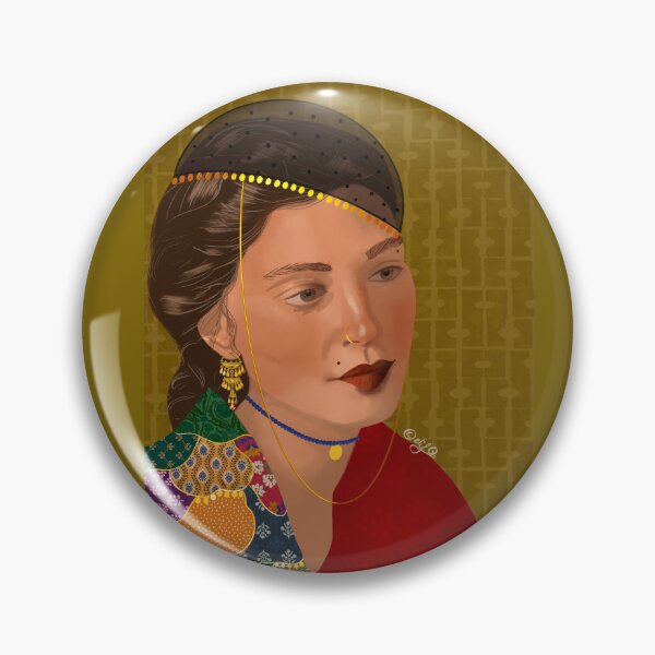 Item preview, Kurdish girl designed and sold by ElifsArt.