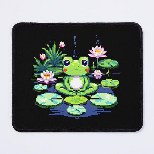 Item preview, Pixel Zen Frog designed and sold by Jackson-Will.