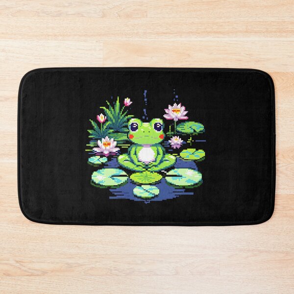 Item preview, Pixel Zen Frog designed and sold by Jackson-Will.