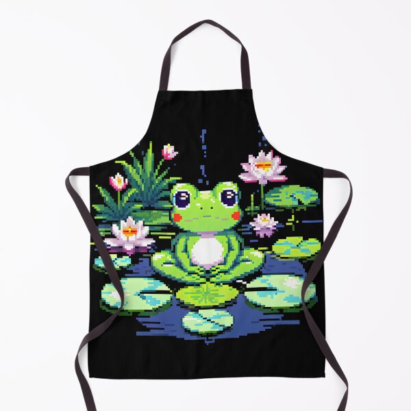 Item preview, Pixel Zen Frog designed and sold by Jackson-Will.