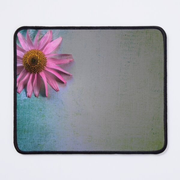 Item preview, Lay flat image of Purple Coneflower on patterned paper. designed and sold by dawn2dawn.