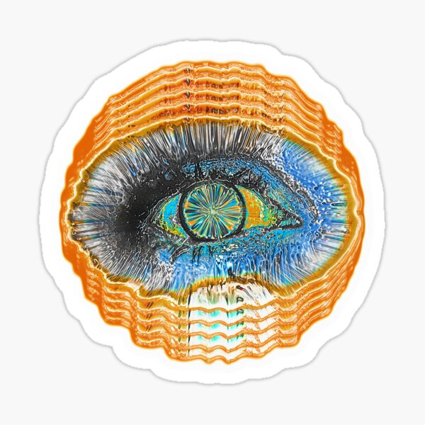 Item preview, BridgeEyeBall-Orange designed and sold by Klaus Bremner (Autotelic Art).