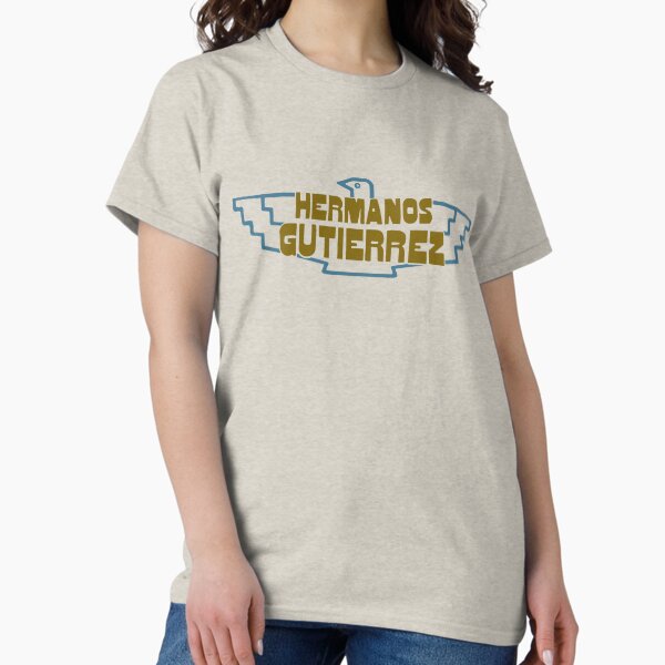 Vista previa del artículo con la obra «Hermanos Gutiérrez Gutiérrez Sonido Cosmico Merch Tienda de camisetas Equipo de regalo Pegatina Sudadera con capucha Taza», diseñado y vendido por cloudhiker.
