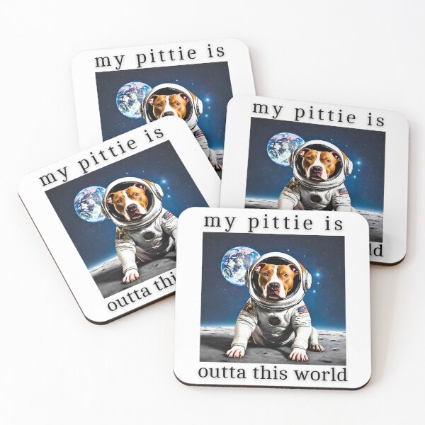 Item preview, Outta This World Pitbull Terrier designed and sold by Fredster1966.