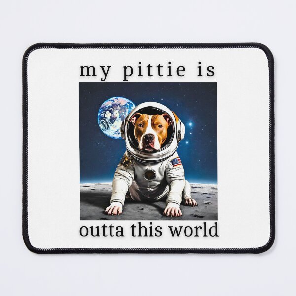 Item preview, Outta This World Pitbull Terrier designed and sold by Fredster1966.
