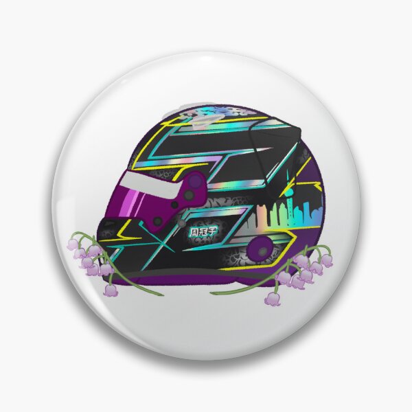 Item preview, Zhou Guanyu 2024 Helmet With Flowers  designed and sold by OriDraws.