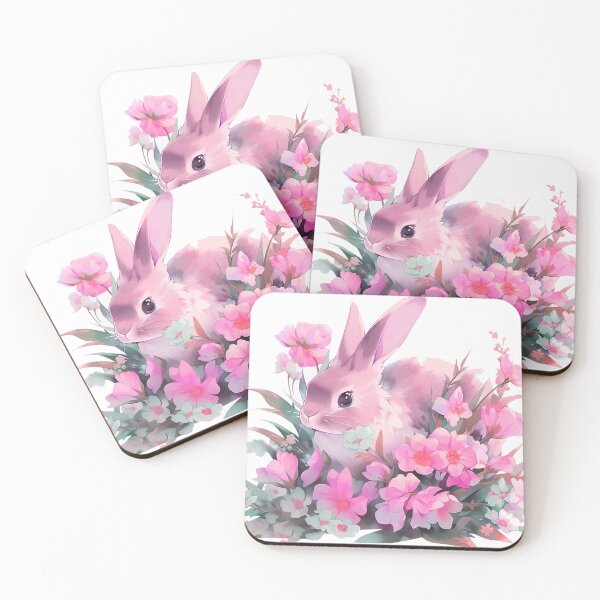 Item preview, Easter Bunny with flowers designed and sold by Olivaal.