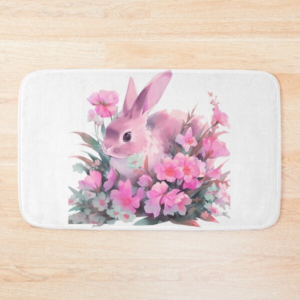 Item preview, Easter Bunny with flowers designed and sold by Olivaal.