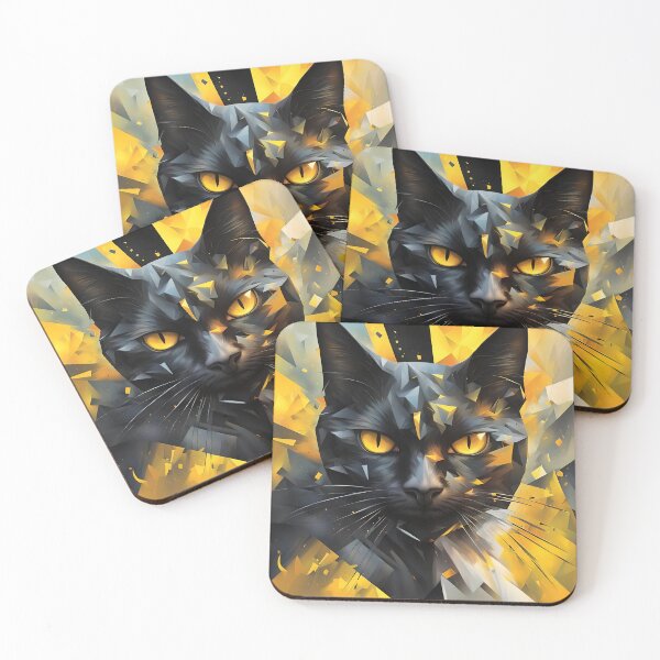 Item preview, Beautiful Cat, Cubist Face , Hyperreal Style designed and sold by PC-artist.