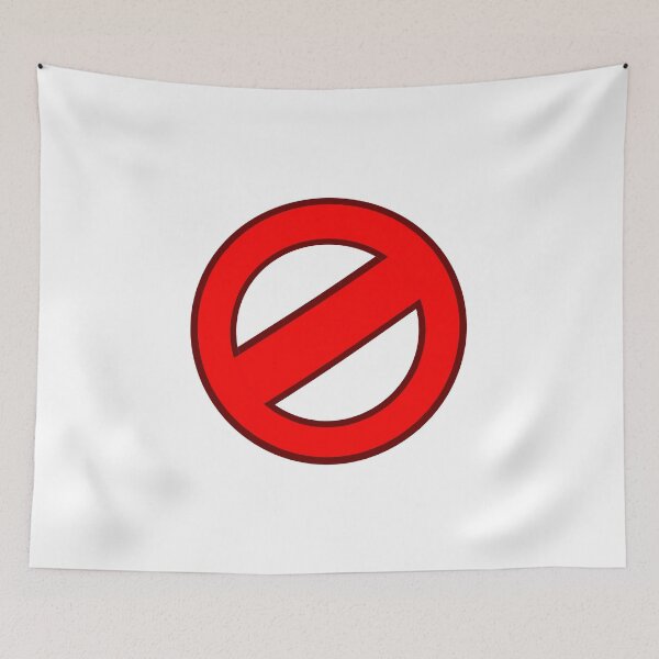 Item preview, X'd-Out Sign designed and sold by seaweed-tree.