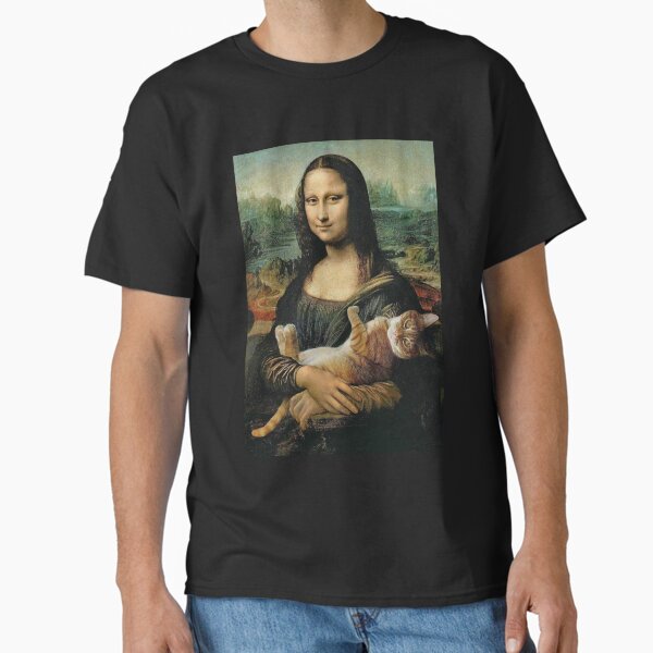 Artikel-Vorschau von Mona Lisa hält eine Katze, designt und verkauft von CourtneyOhling.