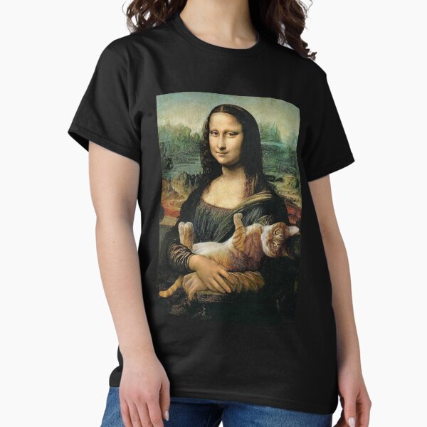 Artikel-Vorschau von Mona Lisa hält eine Katze, designt und verkauft von CourtneyOhling.