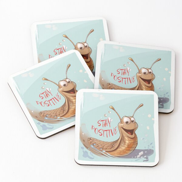 Item preview, Stay positive sticker designed and sold by evk-art.