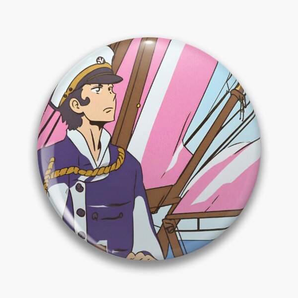 Item preview, Retro captain sailing  designed and sold by Looplk.