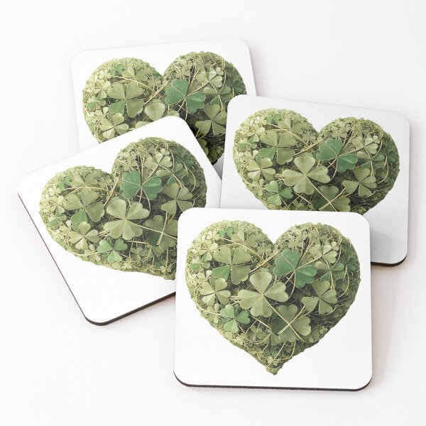 Item preview, St. Patrick’s Day shamrock Heart Clover designed and sold by najega911.