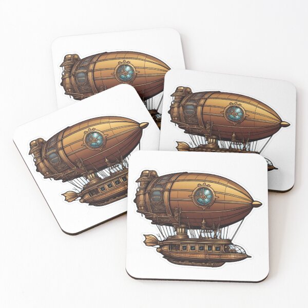 Item preview, Sky Conqueror: A Steampunk Airship Dream designed and sold by Ink-Kreativ.