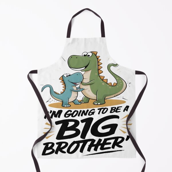 Item preview, Cute Dinosaur Saying "Im Going To Be A Big Brother" designed and sold by AlphaTeez.