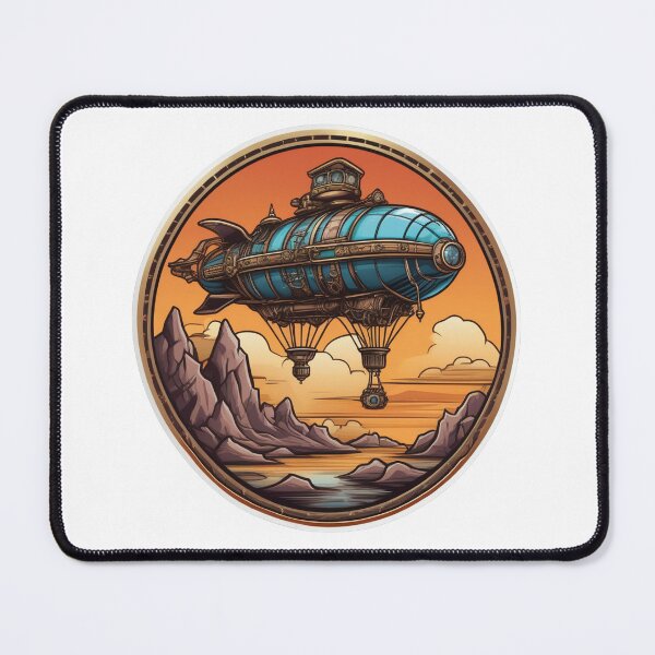 Item preview, The magical airship conquers the sky designed and sold by Ink-Kreativ.