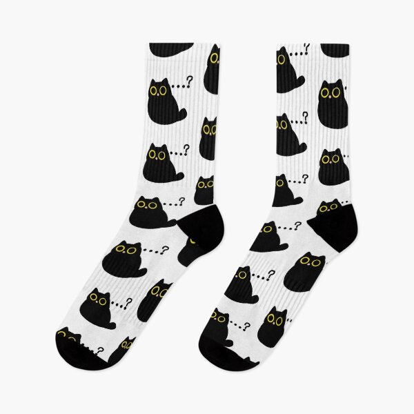 Item preview, Cute Spooked Black Cat designed and sold by PowesomePets.