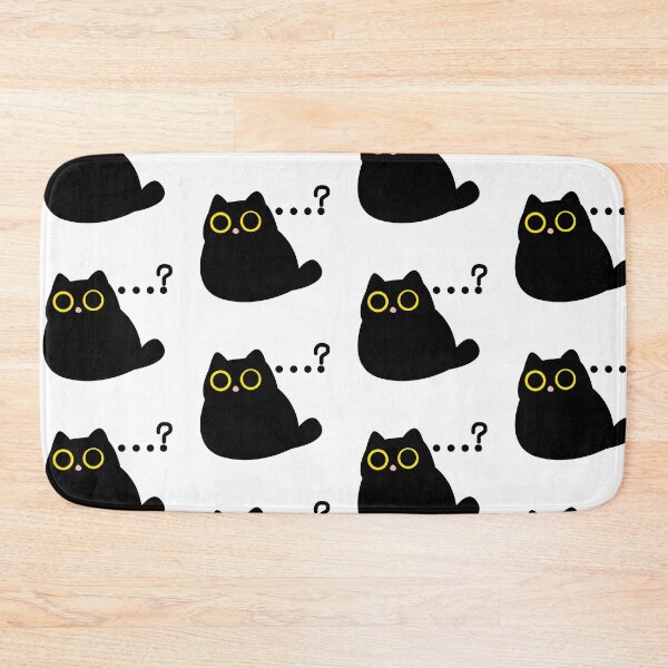 Item preview, Cute Spooked Black Cat designed and sold by PowesomePets.