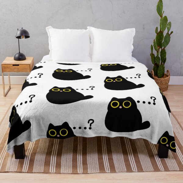 Item preview, Cute Spooked Black Cat designed and sold by PowesomePets.