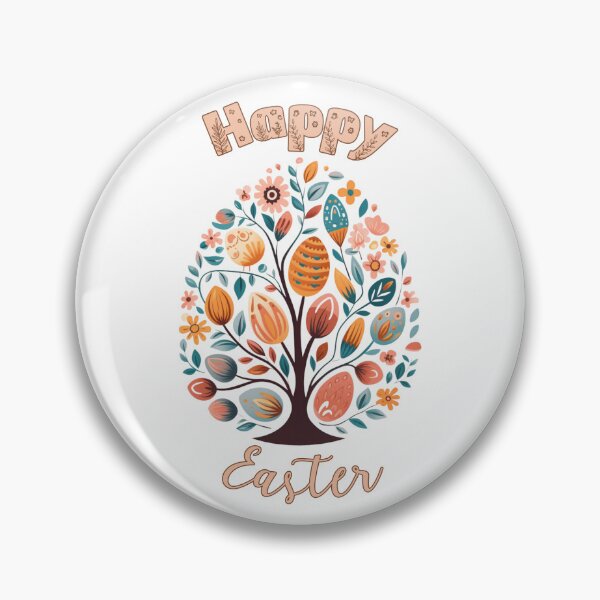 Item preview, Happy Easter Egg Tree Happy Easter Day designed and sold by BotunPeony.