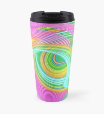 Abstract turning Travel Mug