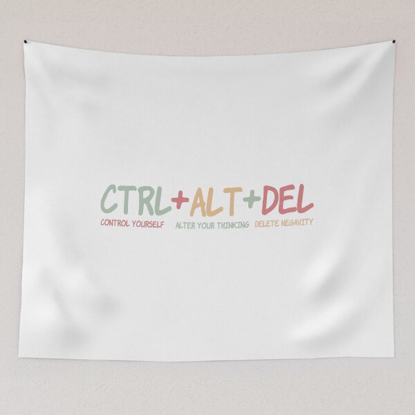 Item preview, CTRL+ALT+DEL designed and sold by Mesusi.