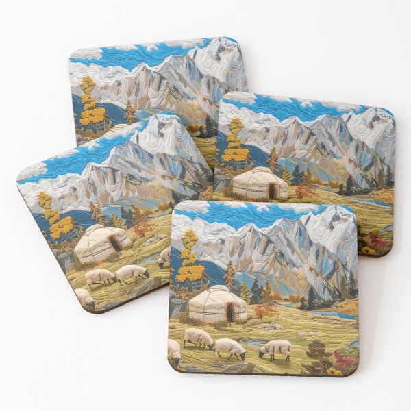 Item preview, plush mountains designed and sold by PricklyPeanut.