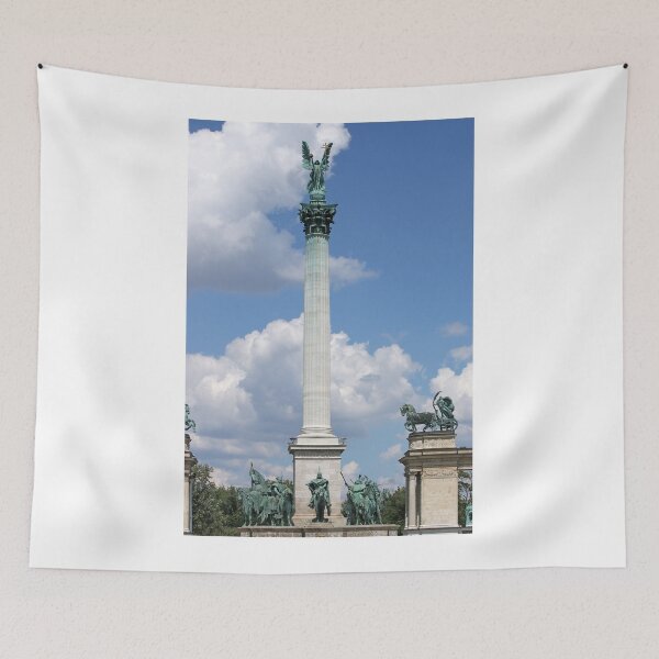 Item preview, Heroes' square landmark Budapest Hungary designed and sold by goceris.