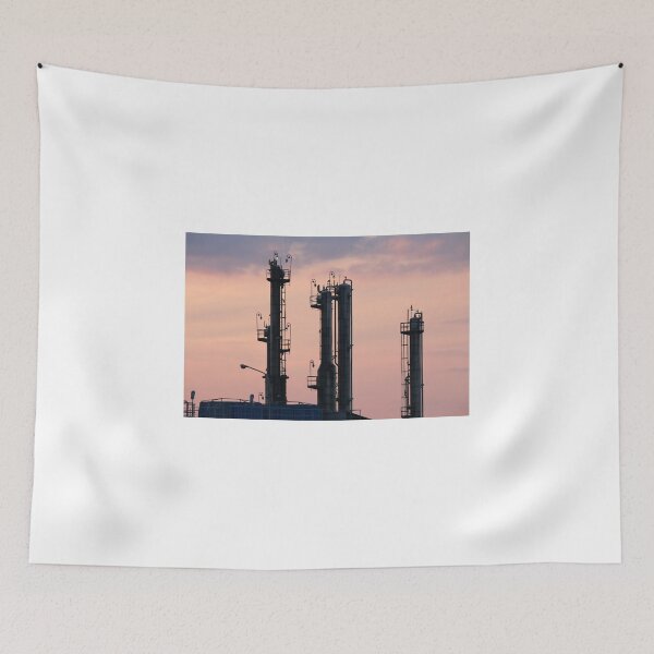 Item preview, petrochemical plant industry zone twilight designed and sold by goceris.