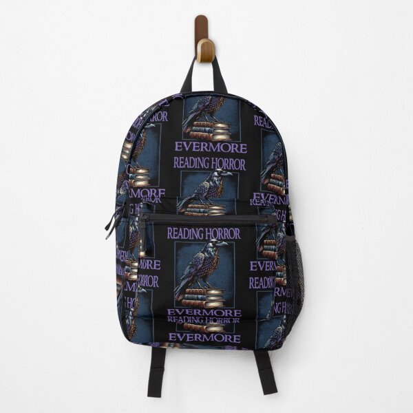 Item preview, Reading Horror Raven On Books For Bibliophile Avid Reader Book Lover designed and sold by Bad Kitty Designz.