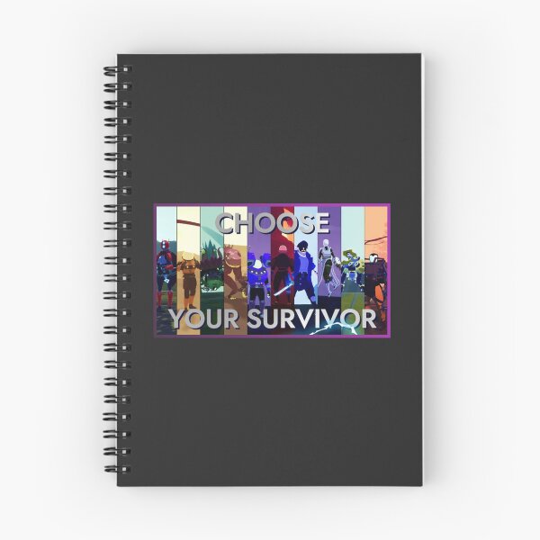 Item preview, Choose Your Survivor, Rosk Of Rain designed and sold by STVGarment.