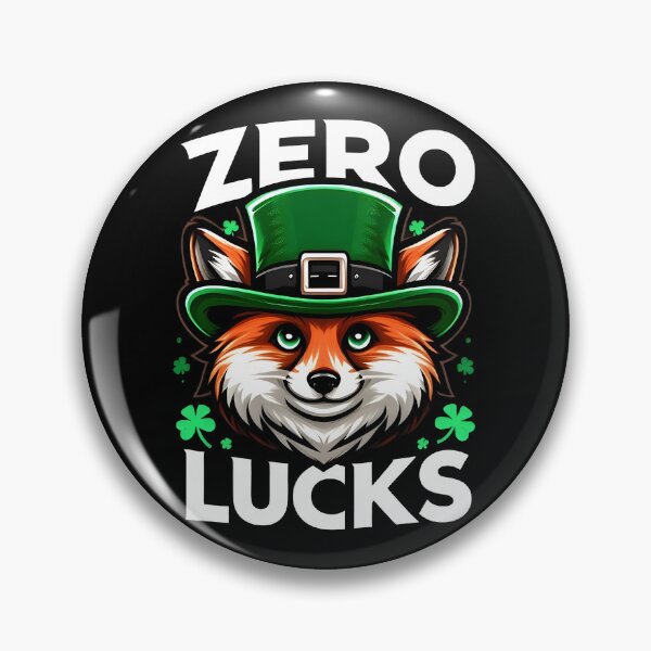 Item preview, Zero Lucks Funny st. Patrick's Day  designed and sold by AlphaTeez.