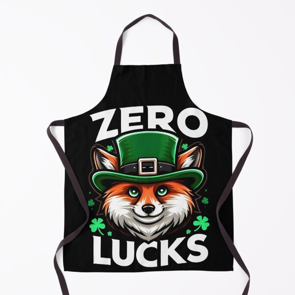 Item preview, Zero Lucks Funny st. Patrick's Day designed and sold by AlphaTeez.