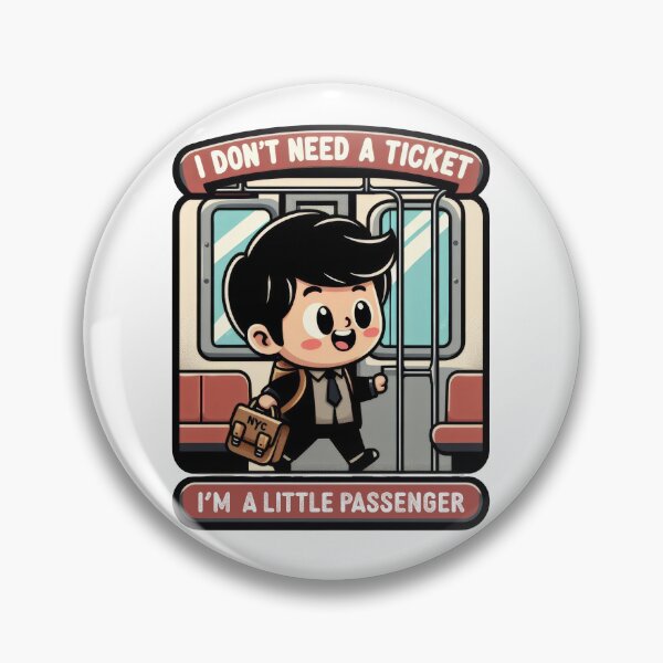 Item preview, New York Subway NYC Subway Train little passenger designed and sold by MayaDelaye.