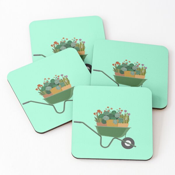Item preview, Wheelbarrow with Flowers designed and sold by AnulaArt.