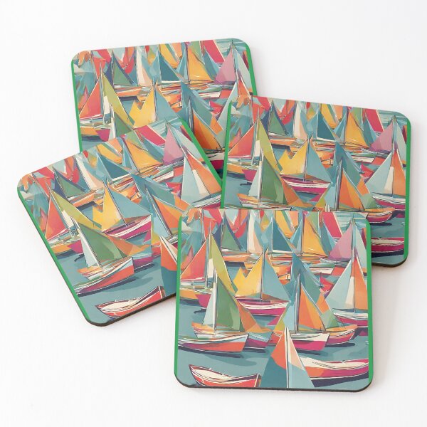Item preview, Sailing Boats and row boats clustered  designed and sold by Andykinoz.