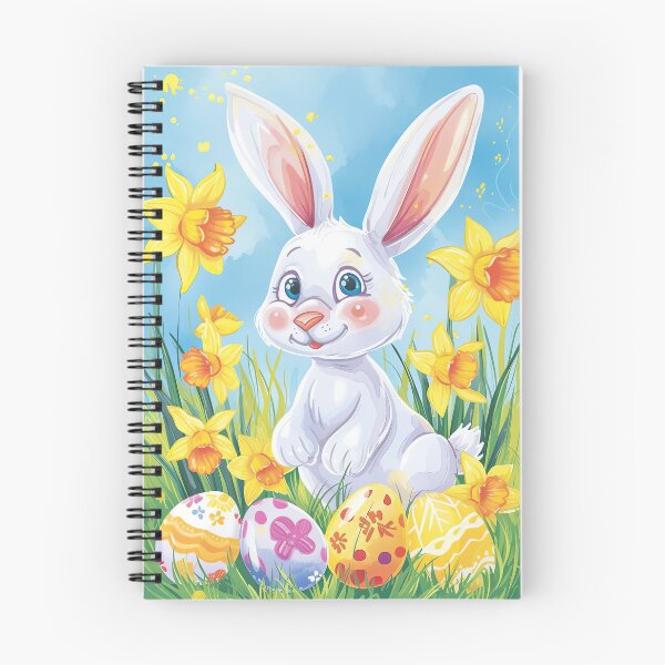 Item preview, Whimsical Bunny Frolic designed and sold by cute-animals99.