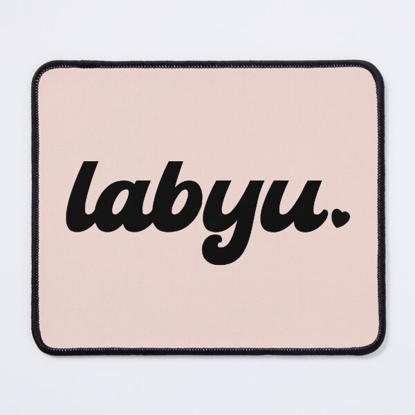 Item preview, LABYU PINOY LOVE U CUTE HEART BLACK designed and sold by aydapadi.