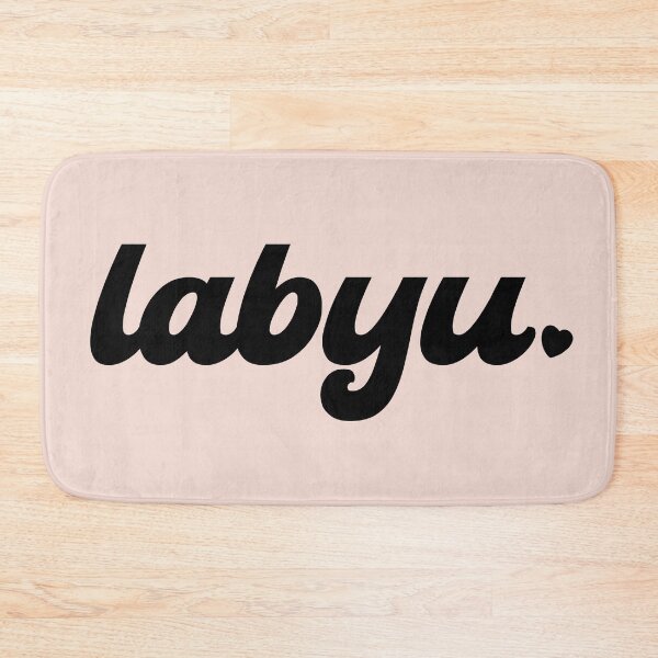 Item preview, LABYU PINOY LOVE U CUTE HEART BLACK designed and sold by aydapadi.